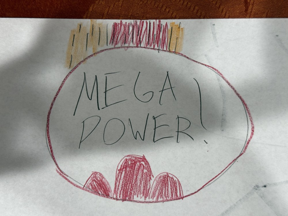 Original a little extra power drawing